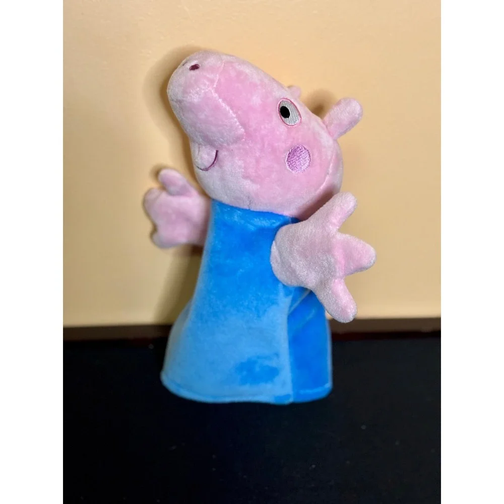 Peppa Pig George Mommy Hand Puppet Set TCG Toys Plush 9